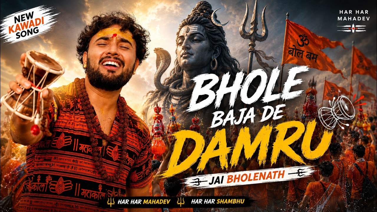 Bhole Baja De Damru | Sawan ka mahina | Shiv Bhajan | Vikram | Mini America Ahar | Asli Melody — Rhythm Music Academy