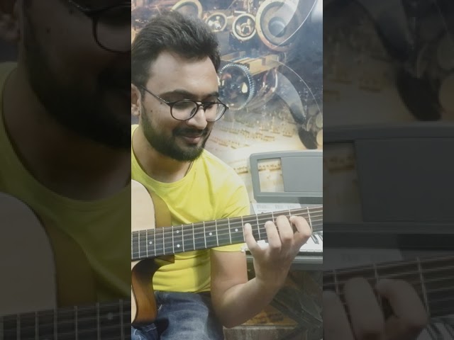 Pukarta chala hoon main | Mohammad Rafi | Mere Sanam | Asha Parekh | Guitar Chords Shorts — Rhythm Music Academy