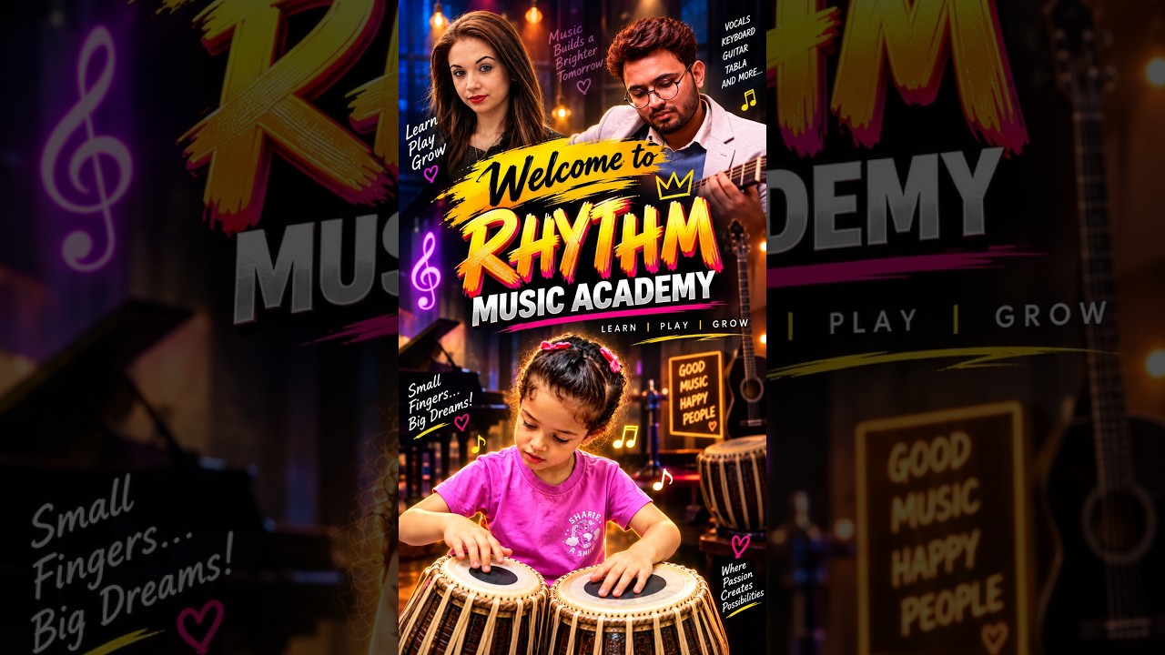 Welcome to Rhythm Music Academy Burari x Asli Melody Productions #burari