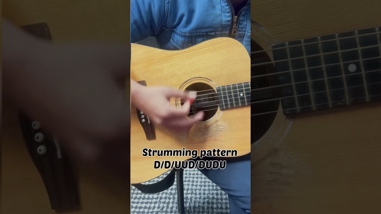 Strumming | D/D/UUD/DUDU | Shorts | Songs | Acoustic Guitar | Beginners | String — Rhythm Music Academy